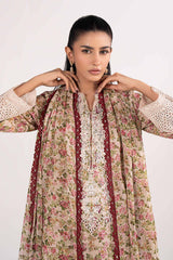 3 Piece Embroidered Lawn Suit