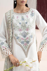 3 Piece Embroidered Lawn Suit