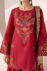 3 Piece Embroidered Lawn Suit