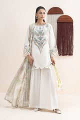 3 Piece Embroidered Lawn Suit