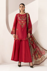 3 Piece Embroidered Lawn Suit