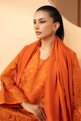 3 Piece Embroidered Lawn Suit