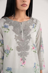 3 Piece Embroidered Lawn Suit