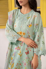 3 Piece Embroidered Lawn Suit
