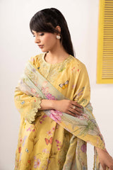 3 Piece Embroidered Lawn Suit