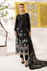 3 Piece Embroidered Dobby Lawn Suit