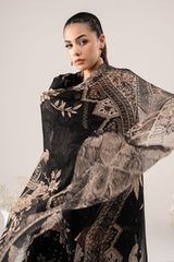 3 Piece Embroidered Lawn Suit