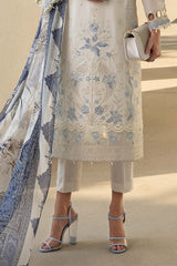 3 Piece Embroidered Lawn Suit