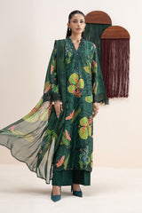 3 Piece Embroidered Lawn Suit