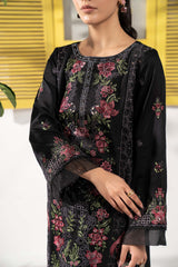 3 Piece Embroidered Dobby Lawn Suit