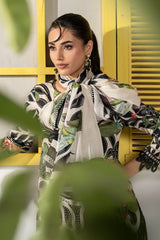 3 Piece Embroidered Lawn Suit
