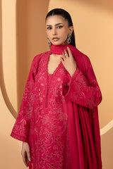 3 Piece Embroidered Lawn Suit