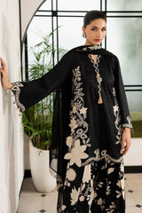 3 Piece Embroidered Dobby Lawn Suit