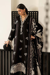 3 Piece Embroidered Dobby Lawn Suit