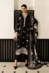 3 Piece Embroidered Dobby Lawn Suit