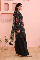 3 Piece Embroidered Cambric Suit
