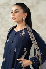 3 Piece Embroidered Marina Suit