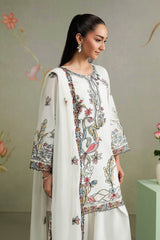 3 Piece Embroidered Lawn Suit