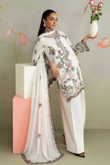 3 Piece Embroidered Lawn Suit