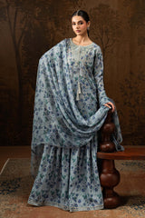 3 Piece Embroidered Lawn Suit
