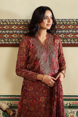 3 Piece Embroidered Dobby Lawn Suit