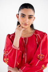 Dobby Embroidered Co-Ord Set