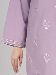 2 Piece Lawn Slub Suit- Embroidered (Pret)