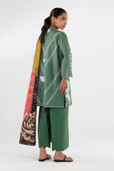 Stitched Printed Khaddar Suit