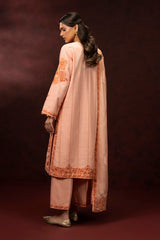 Stitched Embroidered Khaddar Suit
