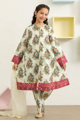 Embroidered Kurta Dupatta Trouser - 3478