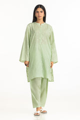 Jacquard Dyed Shirt And Cambric Trouser