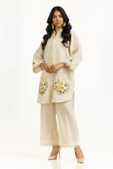Jute Embroidered Co-Ord Set