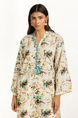 Khaddar Jacquard Slub Printed Co-Ord Set