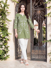 Lawn Kurti- Embroidered (Pret)