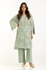Lurex Jacquard Printed Co-Ord Set