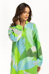 Lurex Jacquard Printed Co-Ord Set
