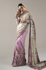 Embellished Charmeuse Saree