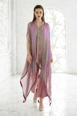 3 Piece Embroidered Chiffon Suit