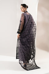 3 Piece Embroidered Organza Suit