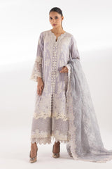 Stitched Embroidered Organza Dupatta