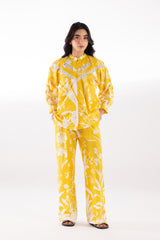 Stitched Embroidered Wesst Lawn Shirt + Culotte