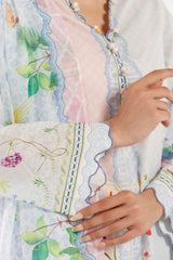 Stitched Printed Lawn Shirt+ Dupatta
