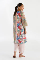 Stitched Printed Viscose Shirt+ Shalwar