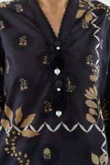 Stitched Printed Lawn Shirt+ Dupatta