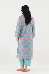 Stitched Printed Fancy Dobby Shirt+ Culotte