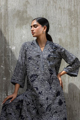 Stitched Printed Lawn Shirt+ Culotte