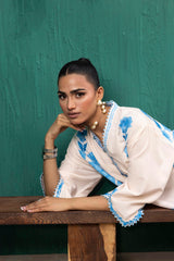 Stitched Printed Viscose Shirt+ Shalwar