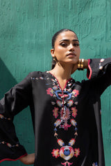 Stitched Printed Viscose Shirt+ Culotte