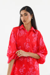 Stitched Printed Dobby Shirt+ Shalwar