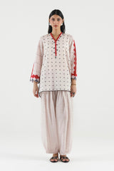 Stitched Printed Dobby Shirt+ Shalwar